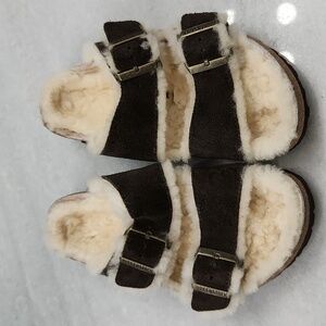 Birkenstock Arizona Shearling Sandals